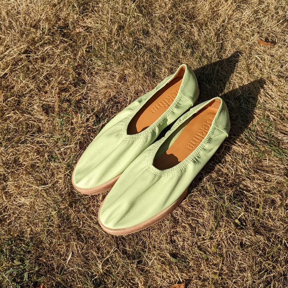 Beklina Aya Platform in Light Green 💚